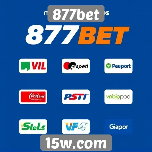 Métodos de pagamento disponíveis no 877bet